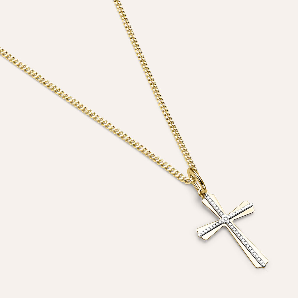 Pendente Religious Gold Oro Bicolore