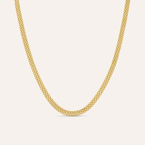 Catena Silver Collection Argento Dorato - Collane Catena Donna | Stroili