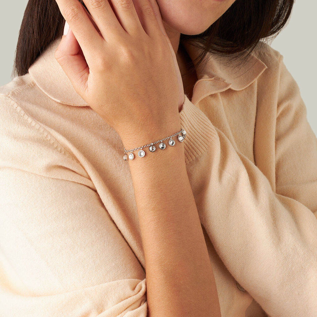 Bracciale Lady Chic Acciaio Cristallo - Bracciali Donna | Stroili
