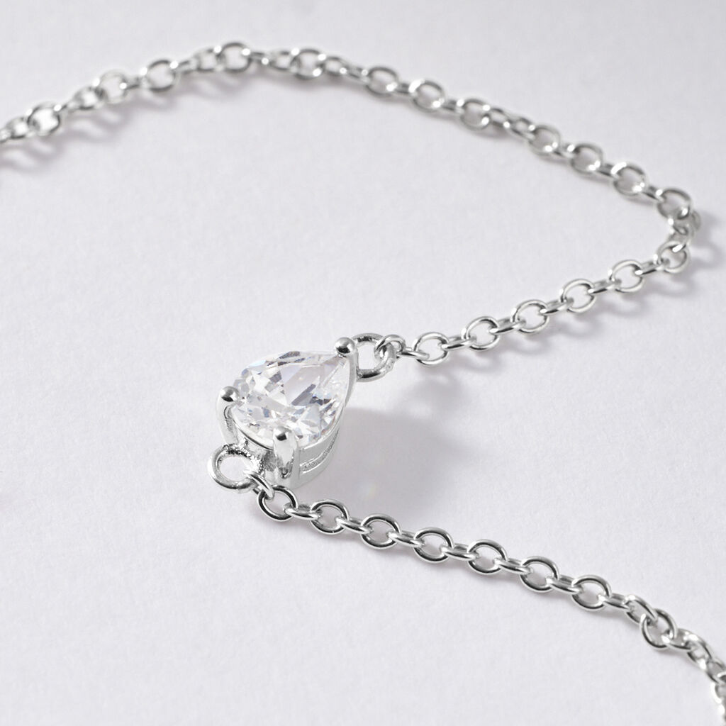 Bracciale Punto Luce Silver Elegance Argento Rodiato Cubic Zirconia - Bracciali Donna | Stroili