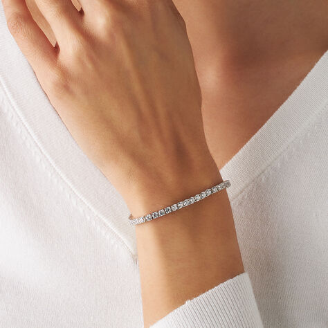 Bracciale Tennis Silver Elegance Argento Rodiato Cubic Zirconia - Bracciali Tennis Donna | Stroili