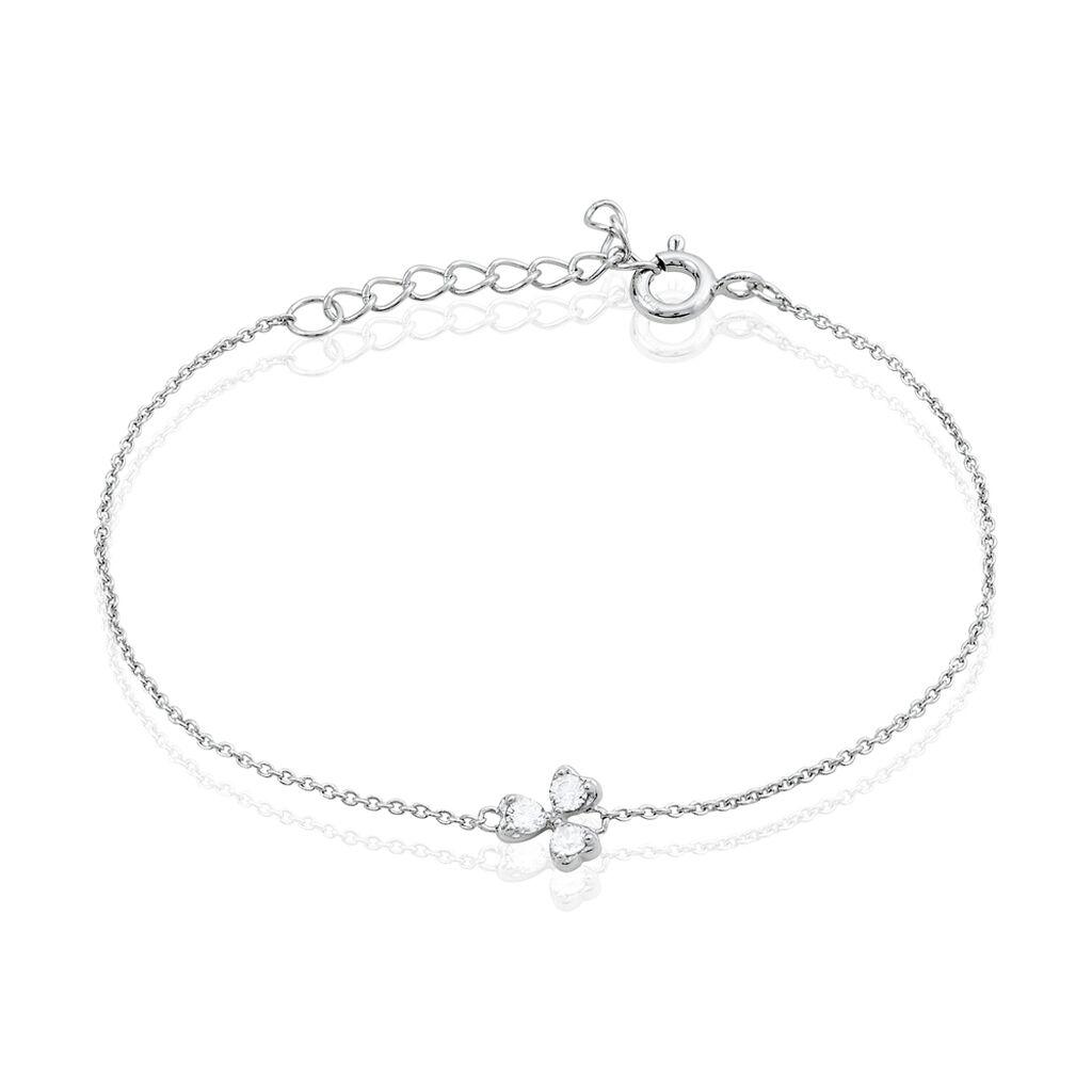 Bracciale Silver Elegance Argento Rodiato Cubic Zirconia
