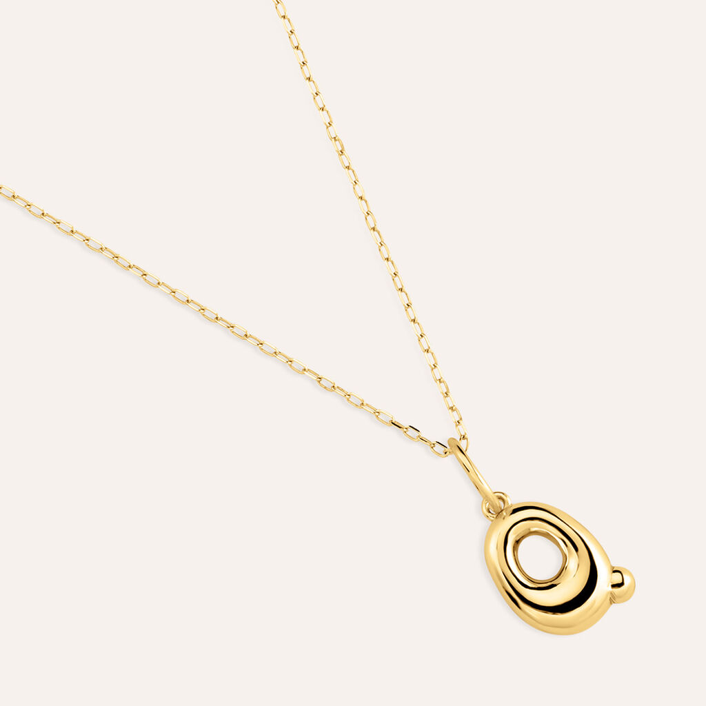 Pendente Love Beats Argento Dorato