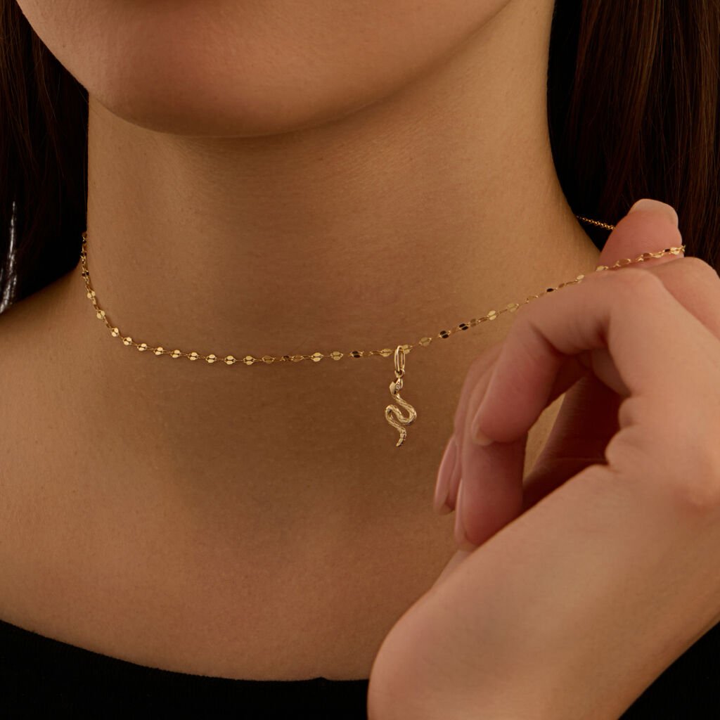 Pendente Poème Oro Giallo Cubic Zirconia - Ciondoli Donna | Stroili