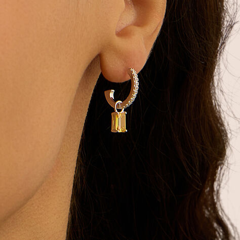 Charm per Orecchini a Cerchio Silver Rainbow Argento Rodiato Cubic Zirconia - Orecchini Componibili Donna | Stroili