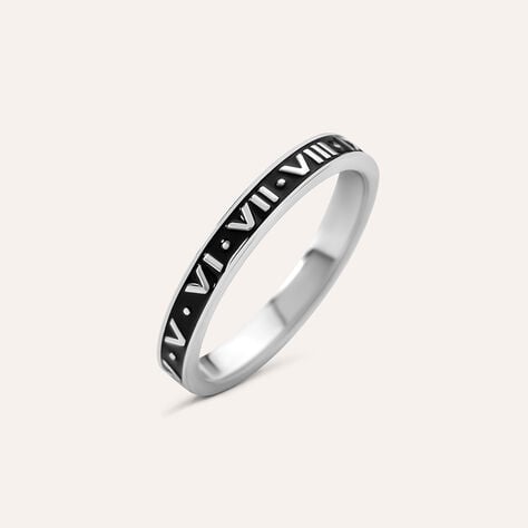 Anello Fantasia Gentleman Argento Rodiato - Anelli Uomo | Stroili