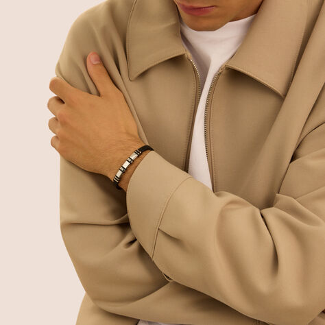 Bracciale Man Code Acciaio Cubic Zirconia - Bracciali Uomo | Stroili