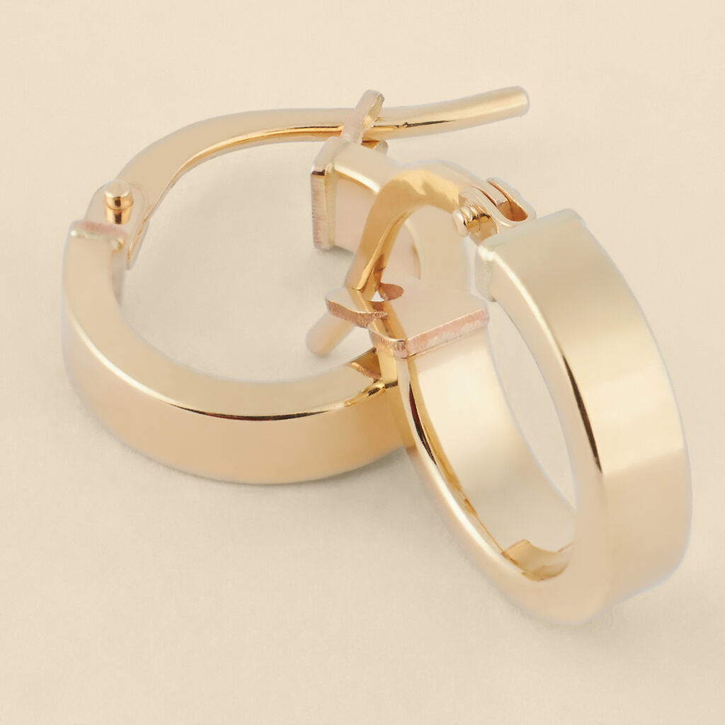 Orecchini A Cerchio Toujours Oro Giallo