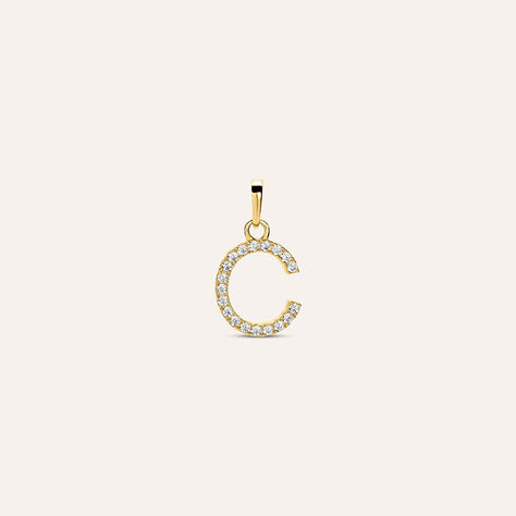 Pendente Poème Oro Giallo Cubic Zirconia - Ciondoli Donna | Stroili