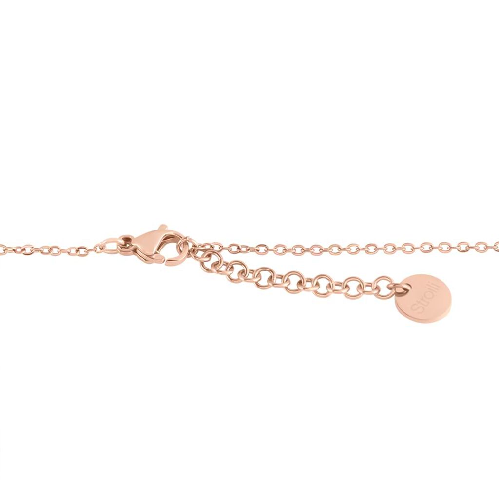Collana Lady Sweet Acciaio Rosa Cristallo - Collane Donna | Stroili