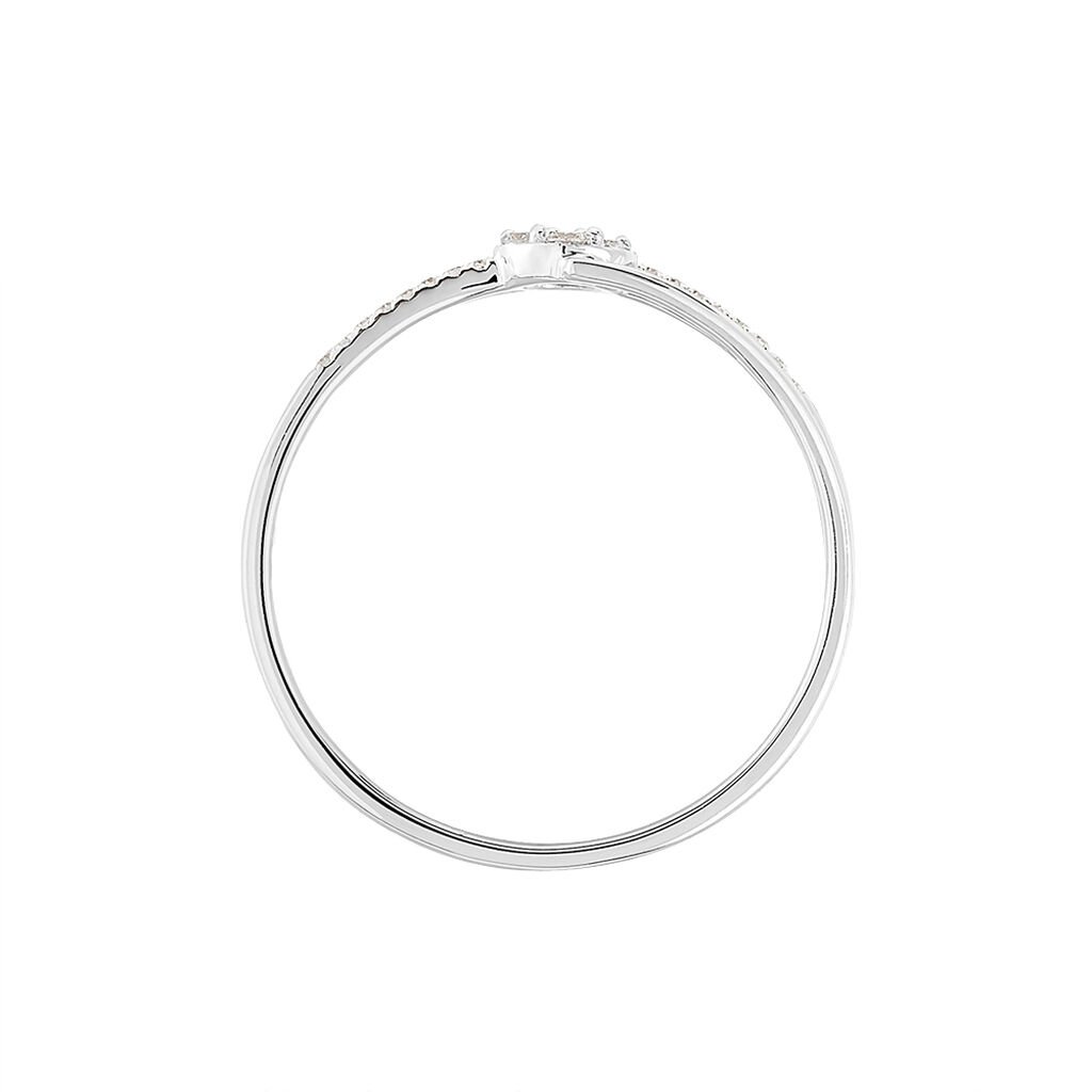 Anello Solitario Sophia Oro Bianco Diamante - Anelli con Pietre Donna | Stroili