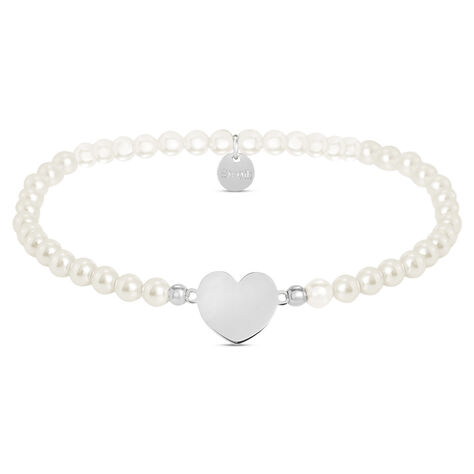 Bracciale Silver Pearls Argento Rodiato Perla sintentica - Bracciali con Incisione Donna | Stroili