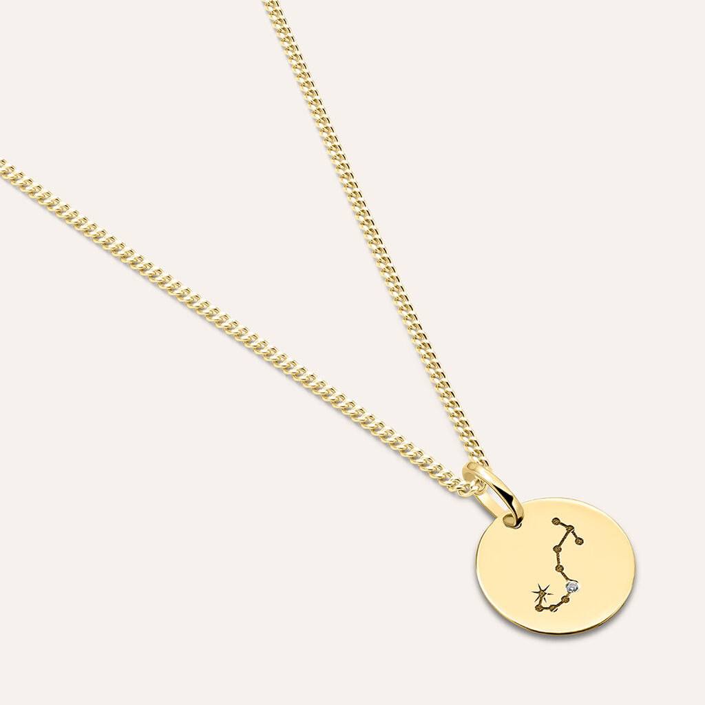 Pendente Poème Oro Giallo Cubic Zirconia - Ciondoli Donna | Stroili
