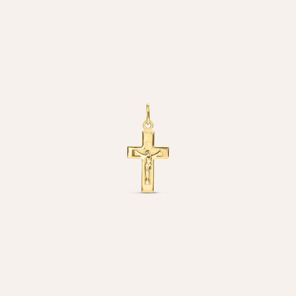 Pendente Holy Oro Giallo - Ciondoli con Incisione Unisex | Stroili