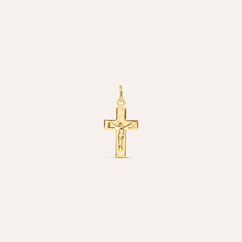 Pendente Holy Oro Giallo - Ciondoli con Incisione Unisex | Stroili