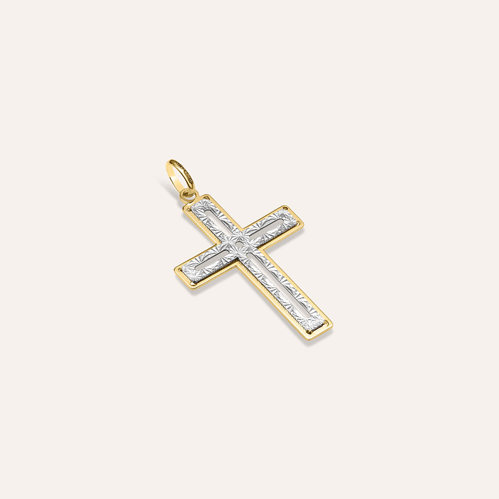 Pendente Holy Oro Bicolore - Ciondoli Unisex | Stroili