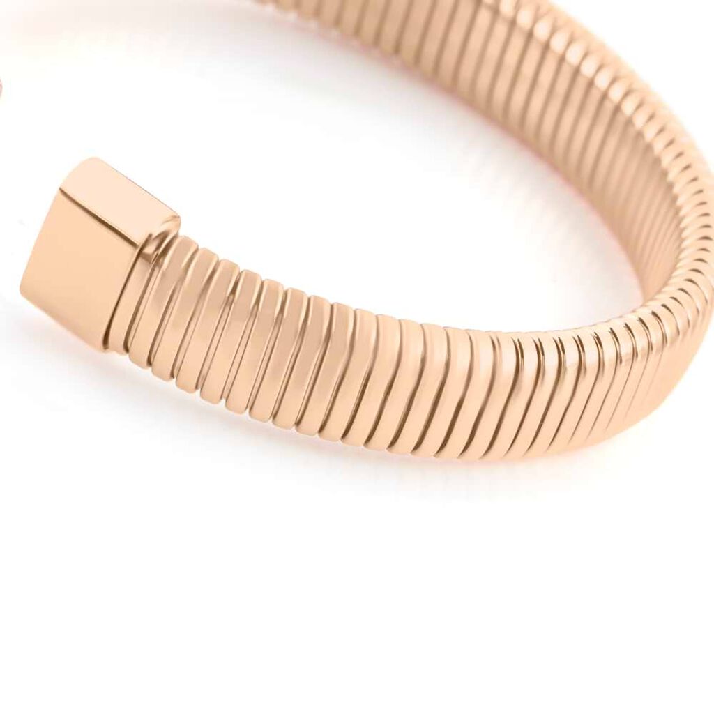 Bangle Lady Code Acciaio Rosa - Bracciali Rigidi Donna | Stroili