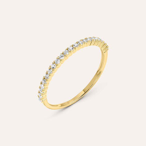 Anello Riviere Claire Oro Giallo Cubic Zirconia - Anelli Riviere Donna | Stroili