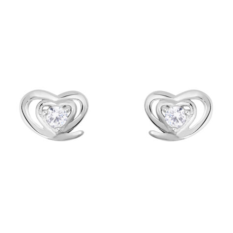 Orecchini Lobo Silver Elegance Argento Rodiato Cubic Zirconia - Orecchini a Lobo Donna | Stroili