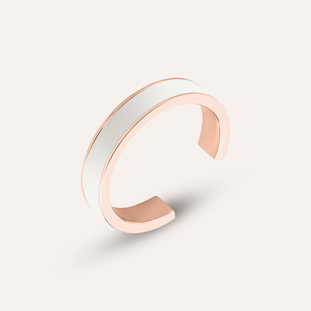 Anello Fascia Lady Sweet Acciaio Rosato - Anelli Colorati Donna | Stroili