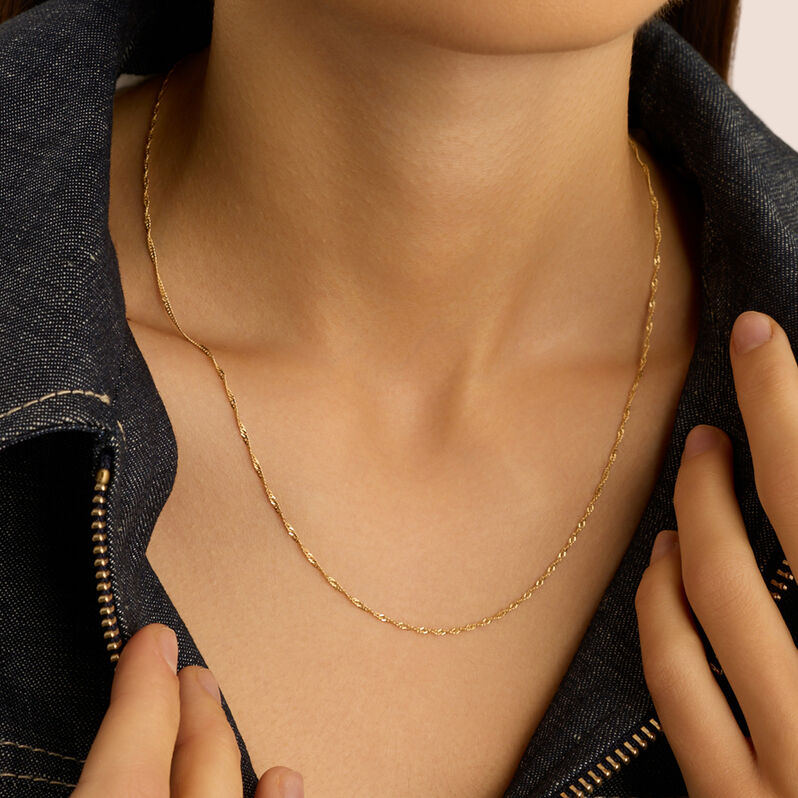 Catenina Poème Oro Giallo - Catenina Donna | Stroili