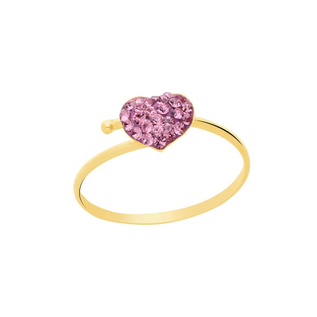 Anello Fantasia Mon Petit Oro Giallo Cristallo - Anelli con Pietre Bambino | Stroili