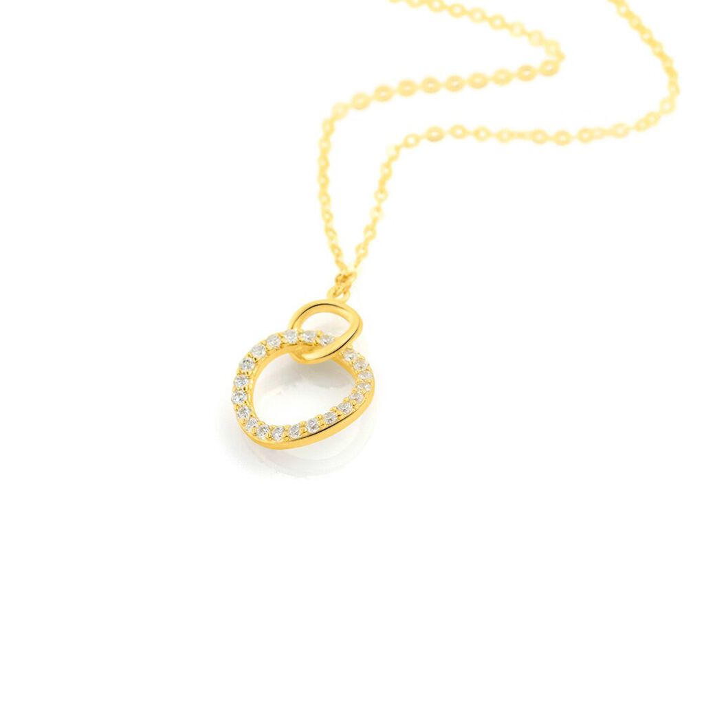 Collana Claire Oro Giallo Cubic Zirconia