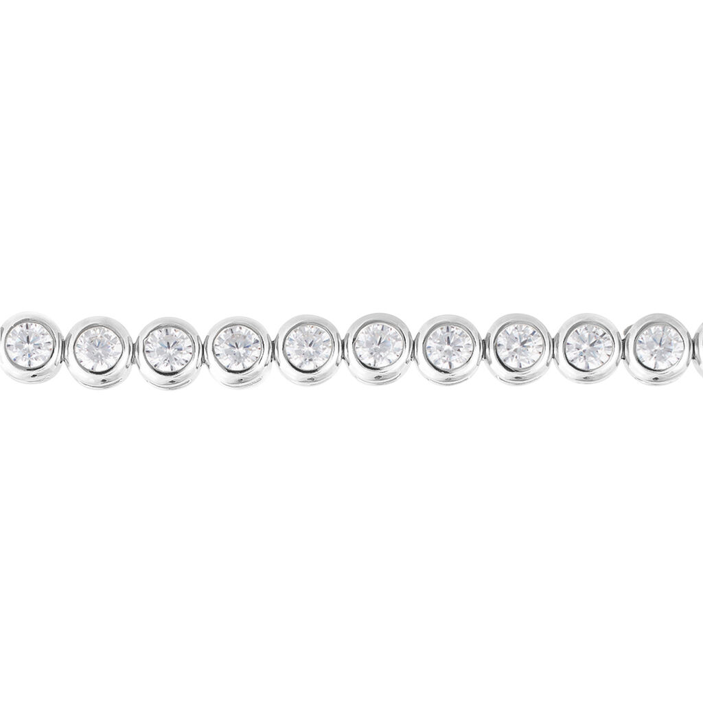 Bracciale Tennis Silver Elegance Argento Rodiato Cubic Zirconia - Bracciali Tennis Donna | Stroili