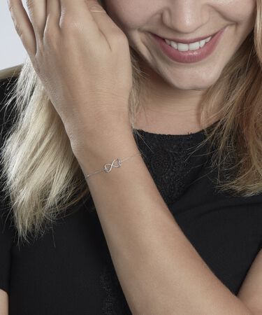Bracciale Sophia Oro Bianco Diamante