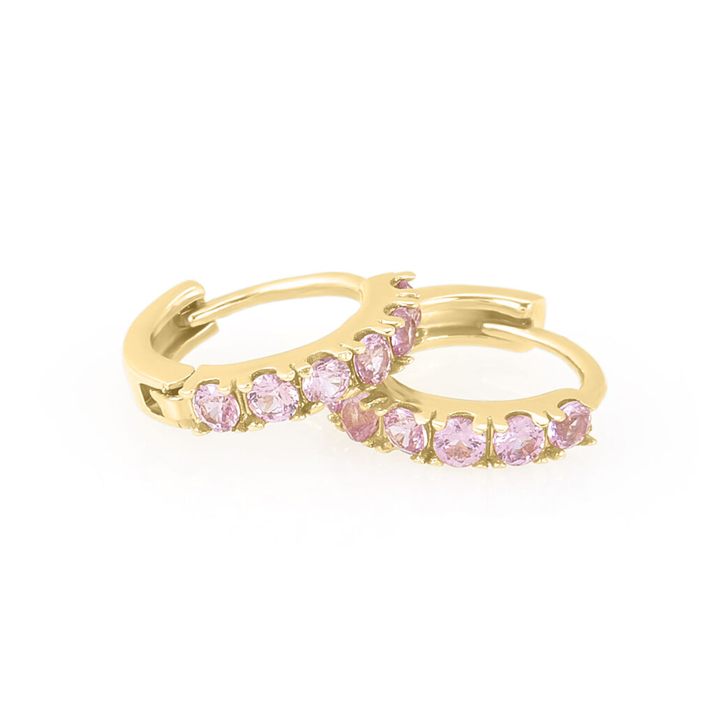 Orecchini A Cerchio Mon Petit Oro Giallo Cubic Zirconia - Orecchini a Cerchio Bambino | Stroili