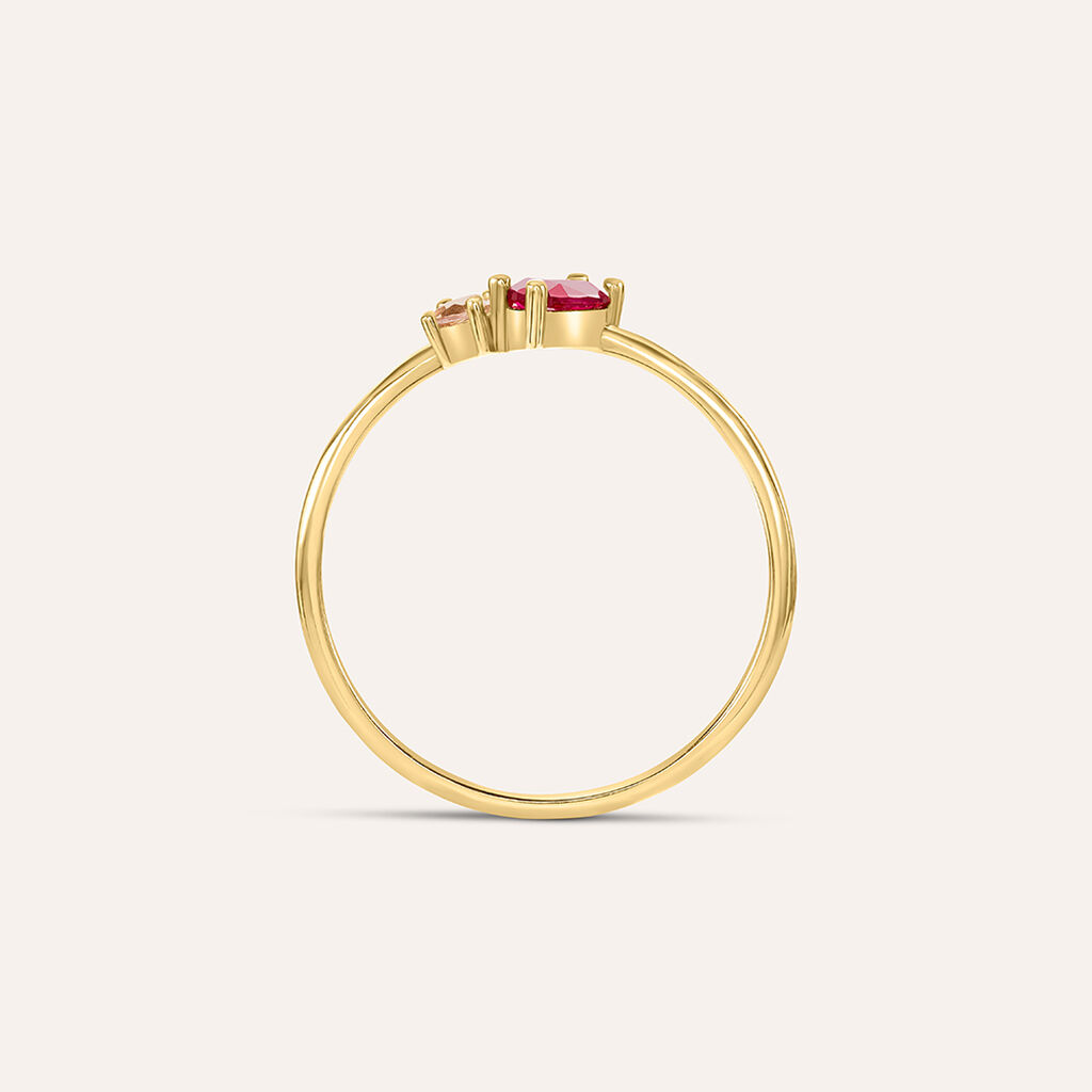 Anello Fantasia Claire Oro Giallo Cubic Zirconia - Anelli con Pietre Donna | Stroili