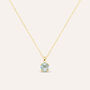 Collana Punto Luce Amélie Oro Giallo Topazio