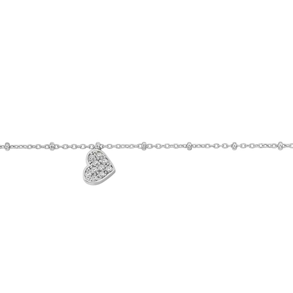 Cavigliera Silver Collection Argento Rodiato Cubic Zirconia - Cavigliere Donna | Stroili