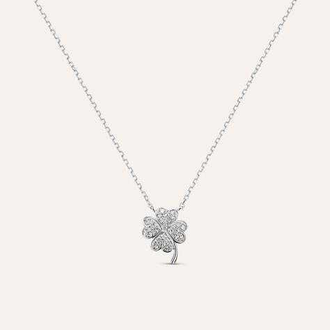 Collana Sophia Oro Bianco Diamante - Collane Donna | Stroili
