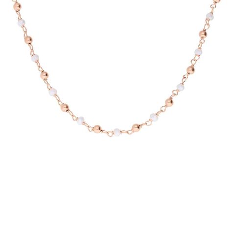 Collana Silver Soul Argento Rosa Cristallo - Collane Donna | Stroili