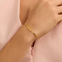 Bracciale Con Targhetta Holy Oro Giallo