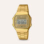 Orologio Uomo Casio G-Shock quadrante gold A168WG-9EF