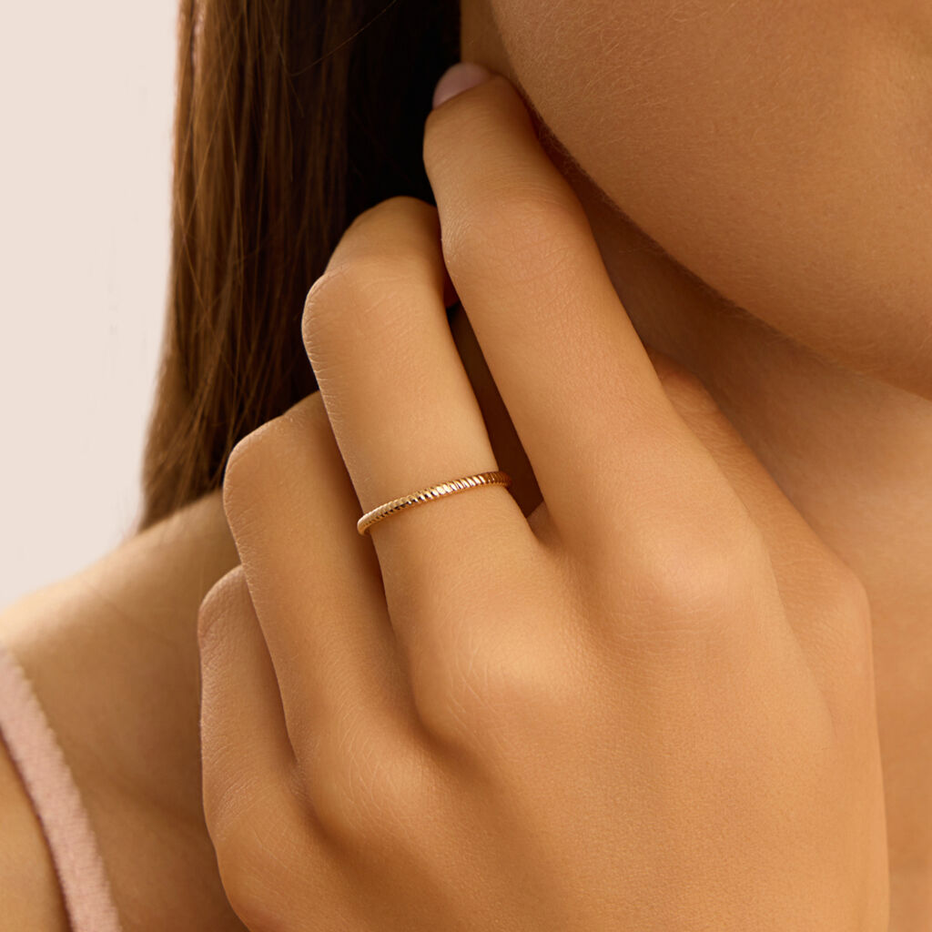 Anello Fantasia Golden Dream Placcato Oro Giallo