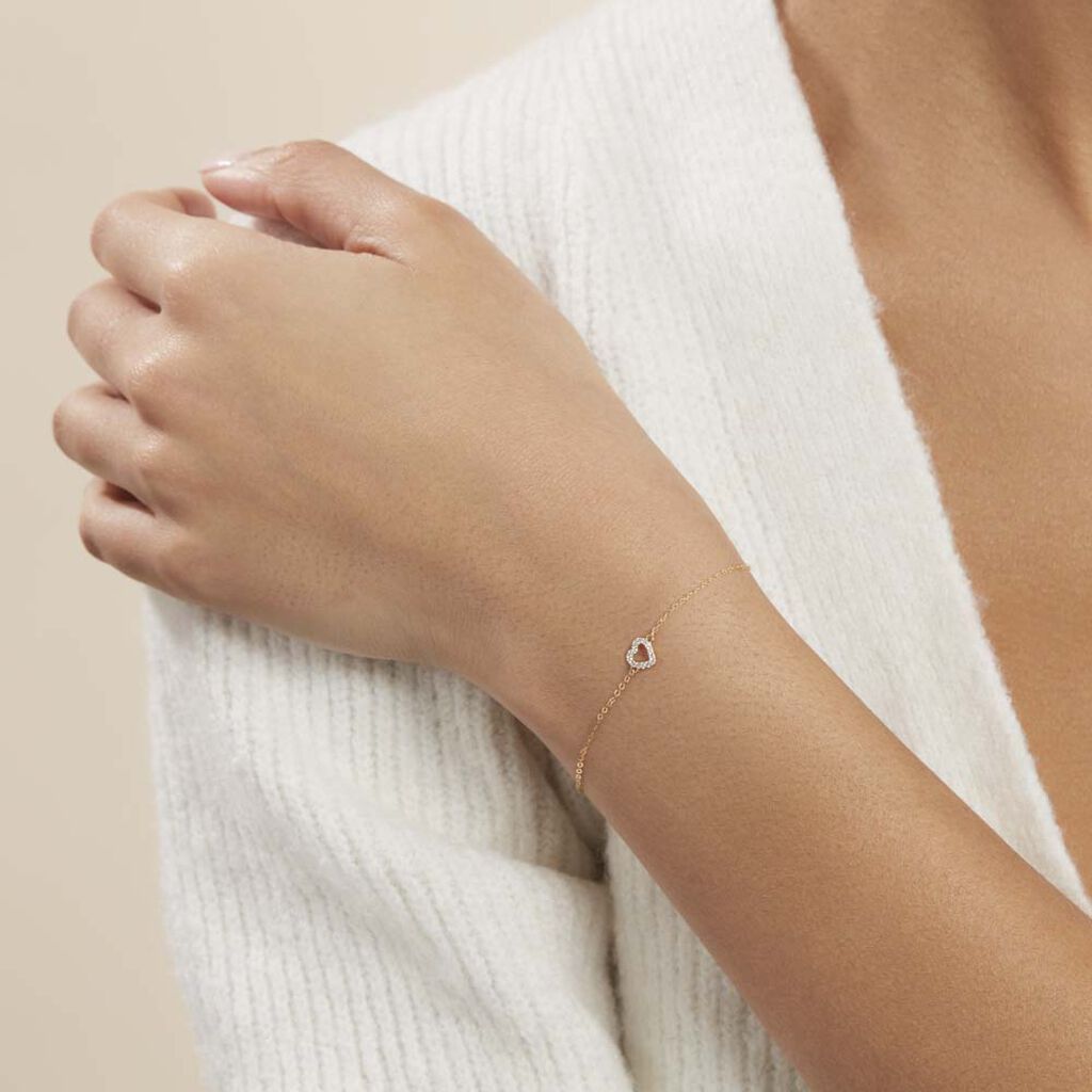 Bracciale Claire Oro Giallo Cubic Zirconia