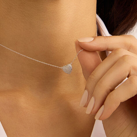 Collana Silver Shine Argento Rodiato Cubic Zirconia - Collane Donna | Stroili