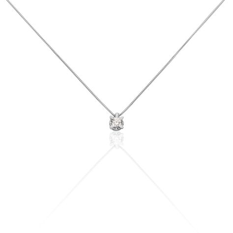 Collana Punto Luce Diamazing Oro Bianco Diamante - Collane Punto Luce Donna | Stroili