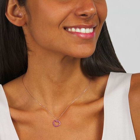 Collana Silver Rainbow Argento Rosa Cubic Zirconia - Collane Donna | Stroili