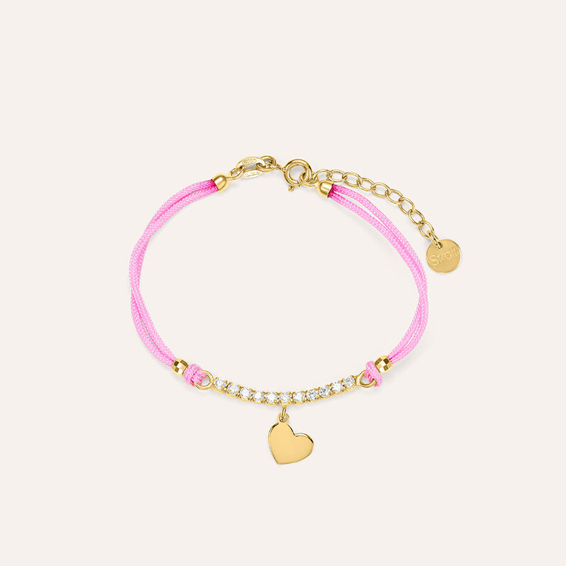 Bracciale Silver Baby Argento Dorato Cubic Zirconia - Bracciali Love Bambino | Stroili