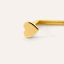 Piercing Naso Radiance Titanio ASTM F136 Dorato