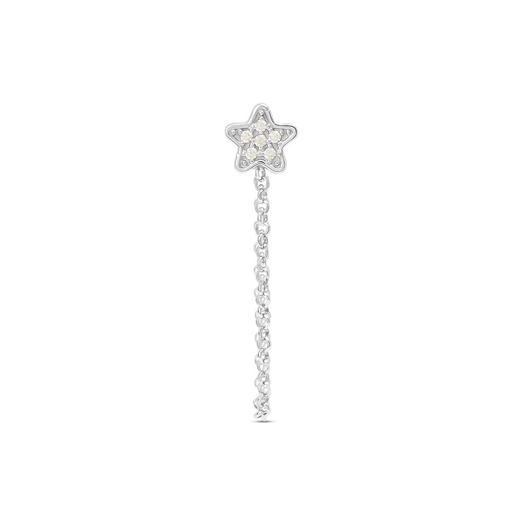 Mono Orecchino Pendente Silver Moments Argento Rodiato Cubic Zirconia - Mono Orecchino Donna | Stroili
