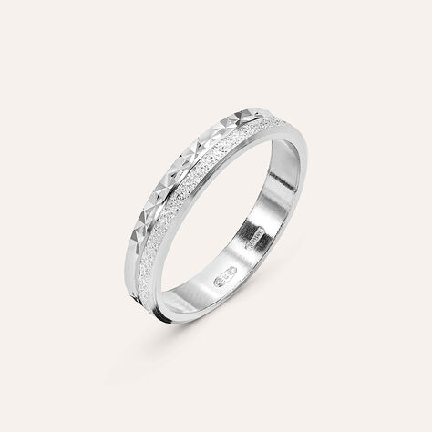 Anello Fedina Silver Collection Argento Rodiato - Anelli con Incisione Unisex | Stroili
