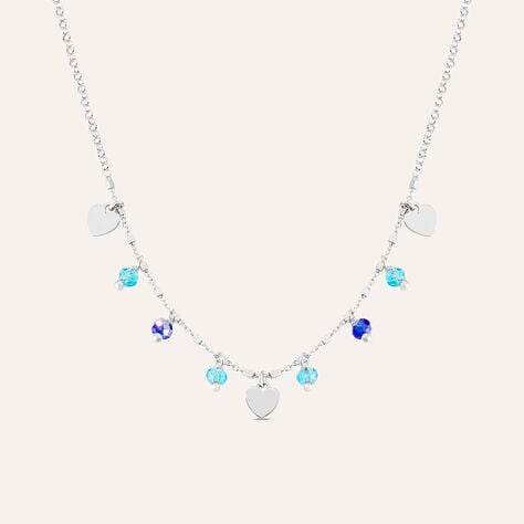 Collana Silver Collection Argento Rodiato Pietra sintetica - Collane Donna | Stroili