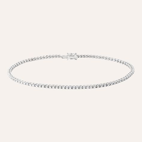 Bracciale Tennis Firmamenti Oro Bianco Diamante - Bracciali Tennis Donna | Stroili