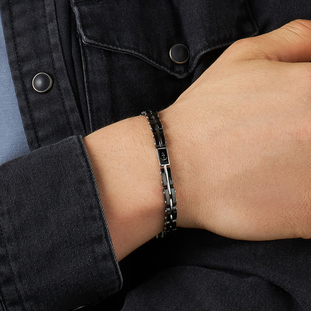 Bracciale Man Code Acciaio - Bracciali Uomo | Stroili