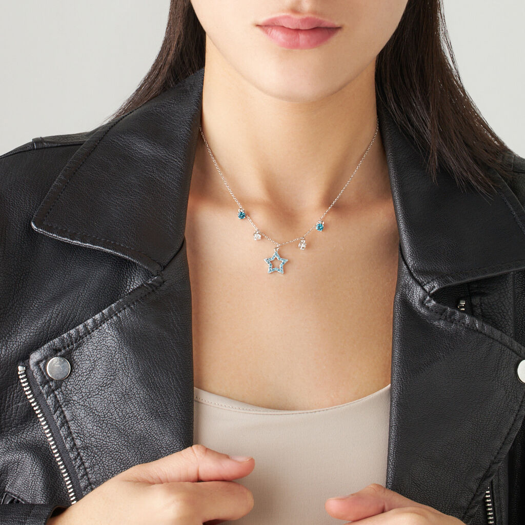 Collana Silver Rainbow Argento Rodiato Cubic Zirconia - Collane Donna | Stroili
